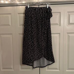 SO Floral Midi Skirt